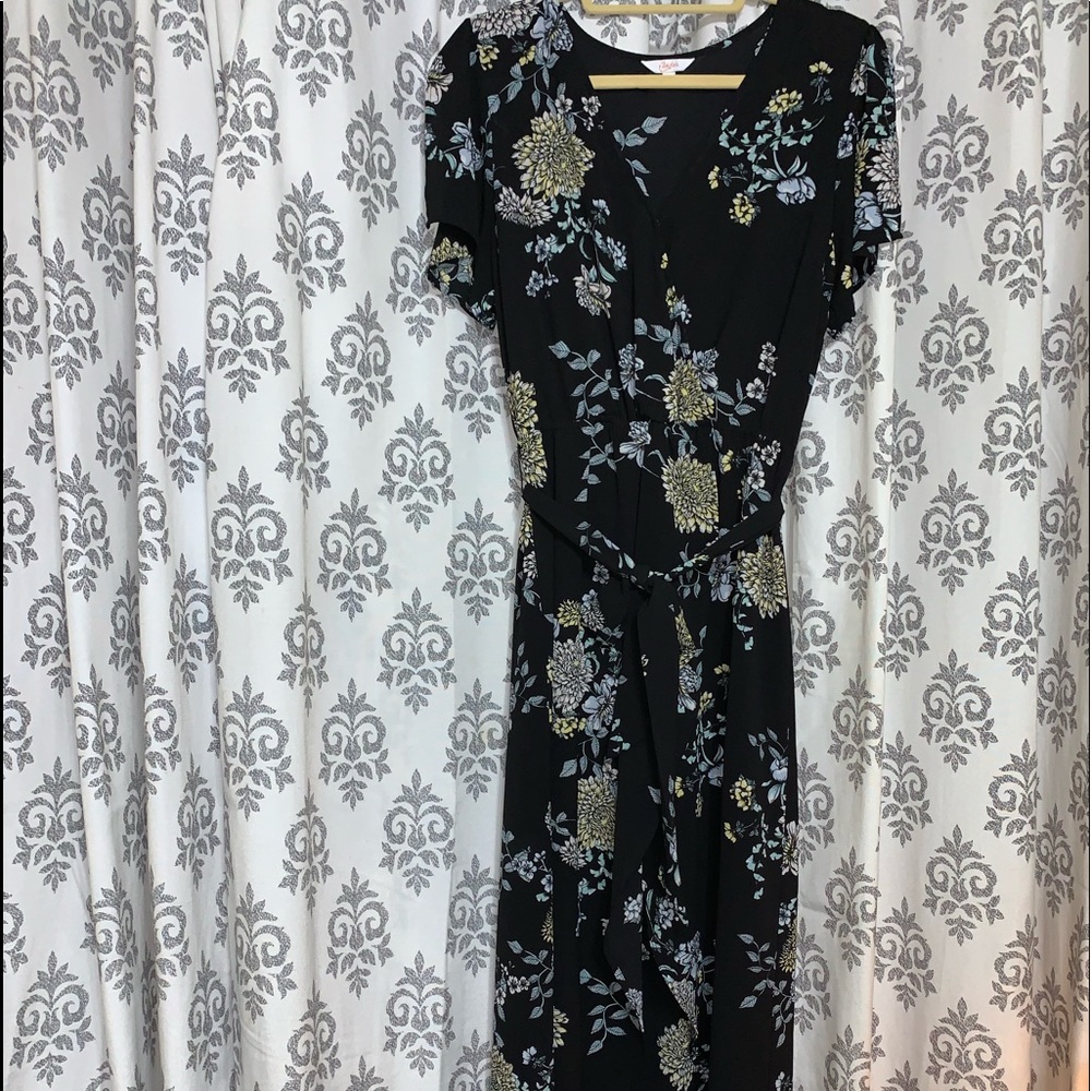Long dress with flowers